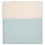 Wiegdeken teddy Faro sky, 75x100
