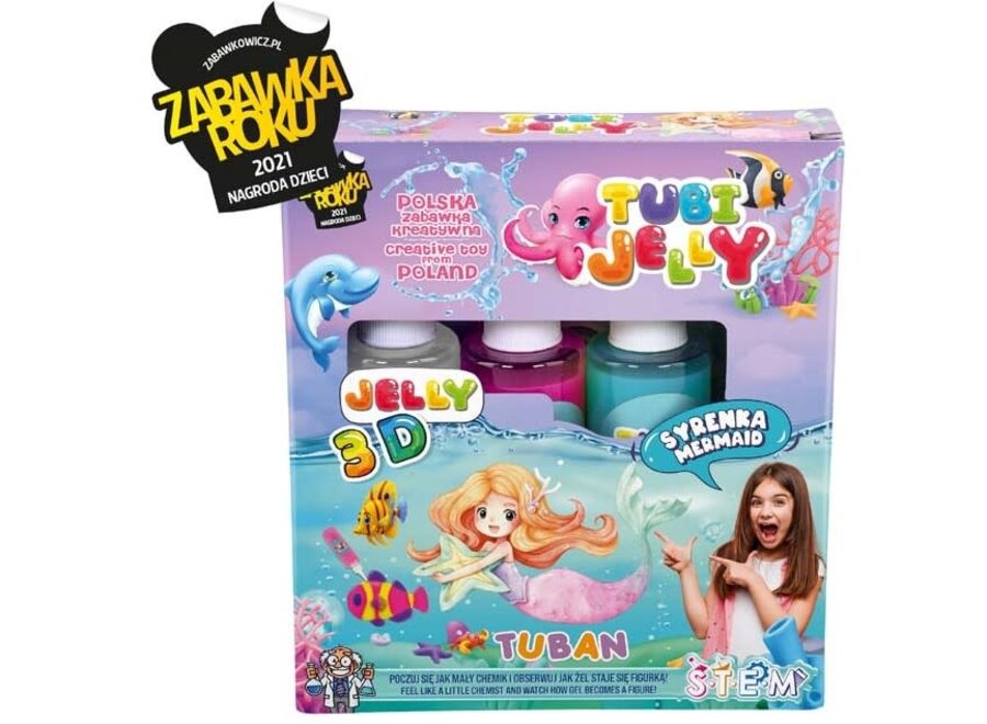 Tubi Jelly Set With 3 Colors – Mermaid