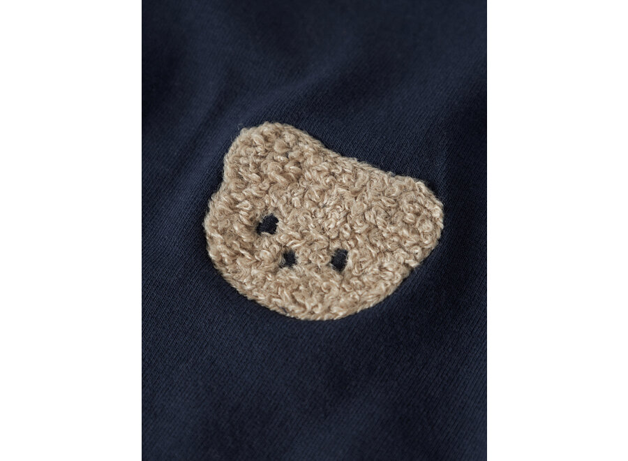 Robinson Sweat Cardigan Bru - Navy blazer