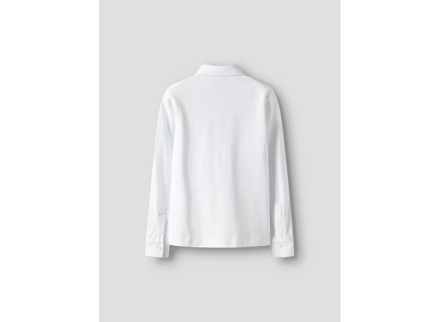 Blouse Ron Polo shirt - Bright white