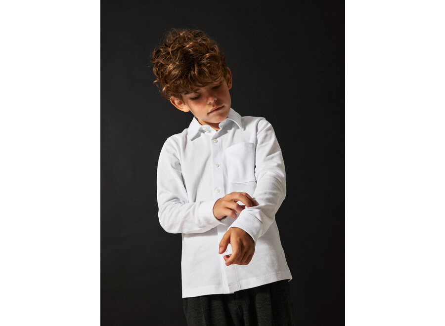 Blouse Ron Polo shirt - Bright white