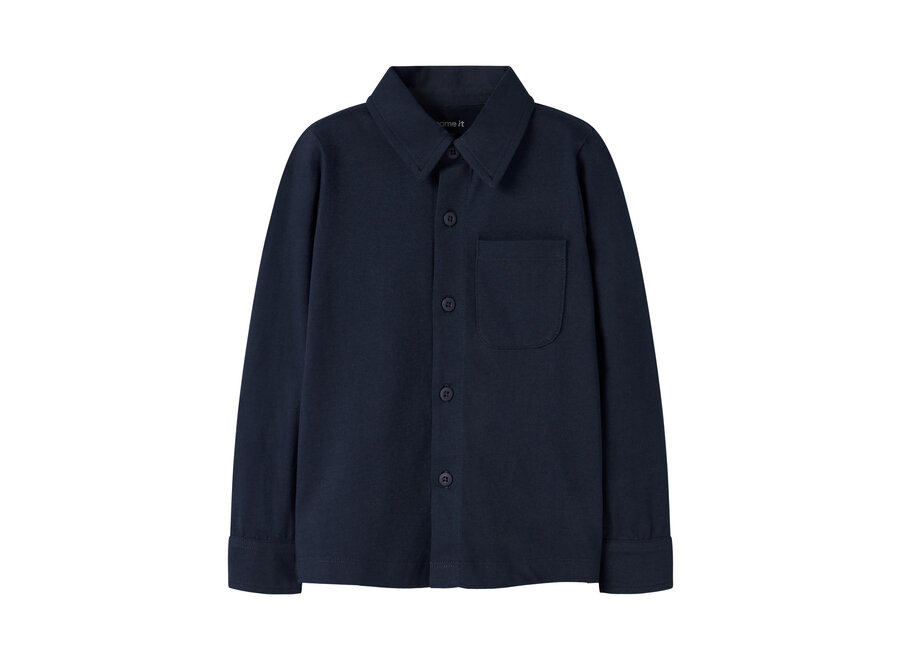 Blouse Ronaldo jersey shirt - Navy Blazer