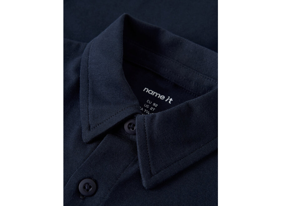 Blouse Ronaldo jersey shirt - Navy Blazer