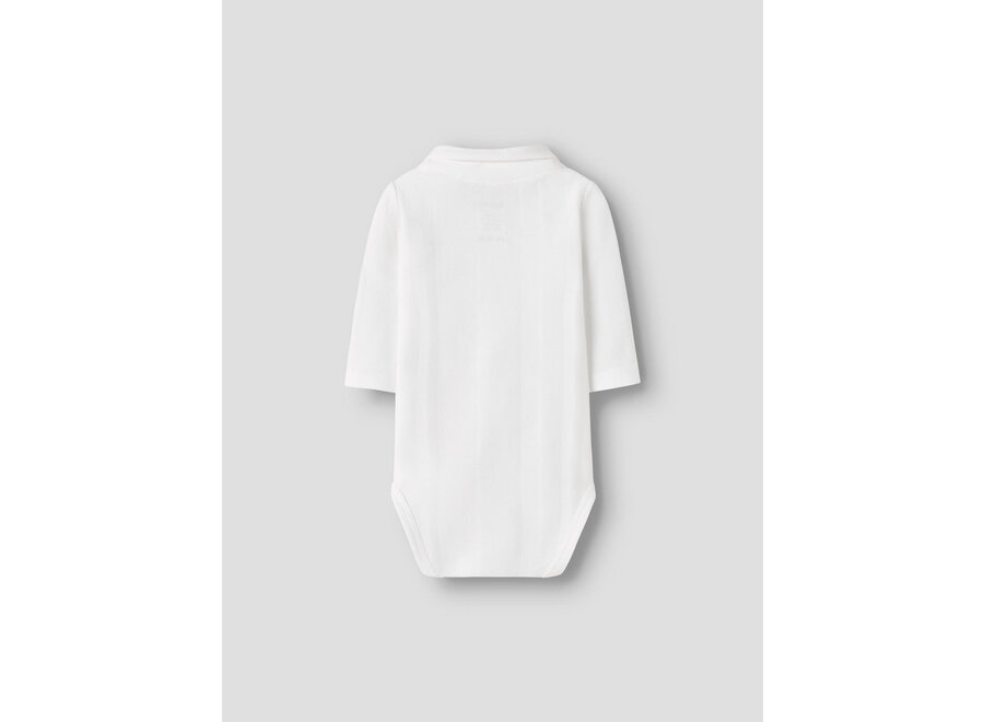 Romper Robo polo body - Bright White