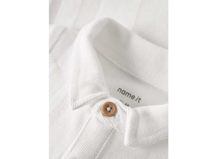 Romper Robo polo body - Bright White