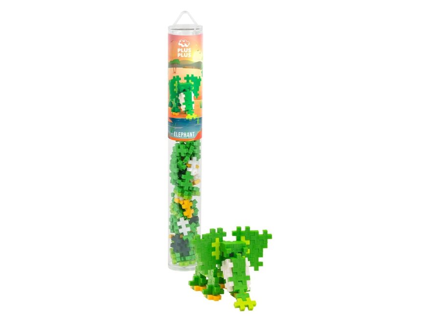 Tube Olifant Plus-Plus: 100 stuks