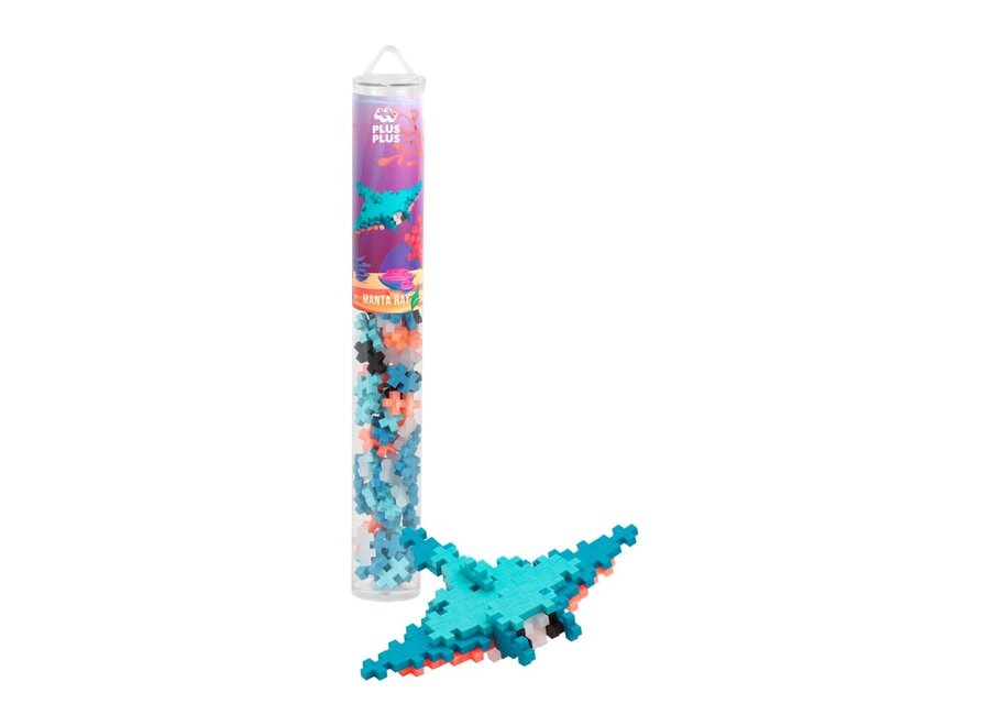 Tube manta ray Plus-Plus: 100 stuks