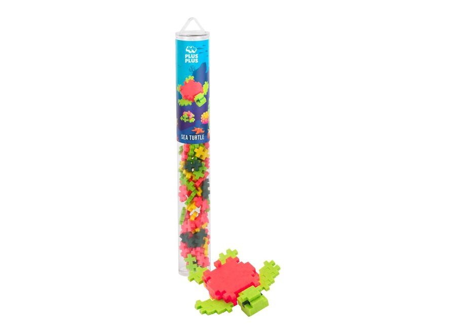 Tube zeeschildpad Plus-Plus: 100 stuks