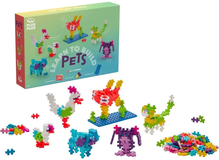 Learn to Build dieren Plus-Plus: 275 stuks