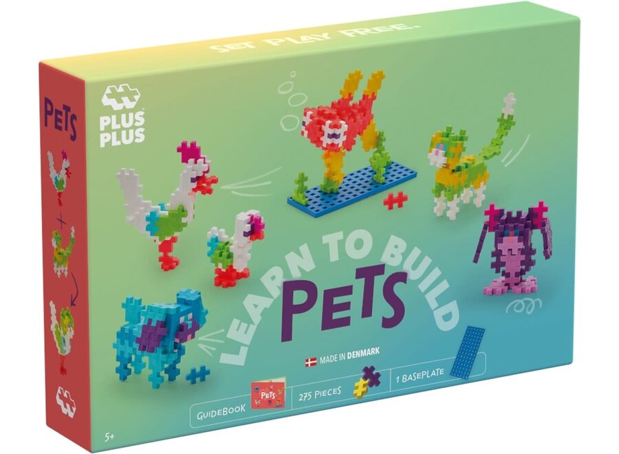Learn to Build dieren Plus-Plus: 275 stuks