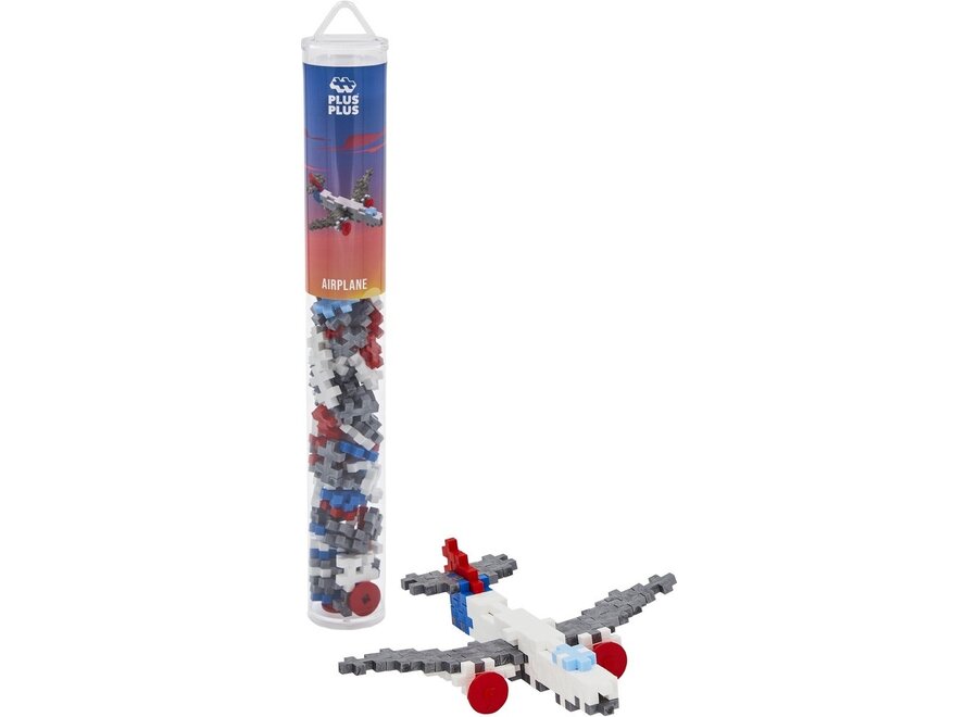 Tube vliegtuig Plus-Plus: 100 stuks (4284)