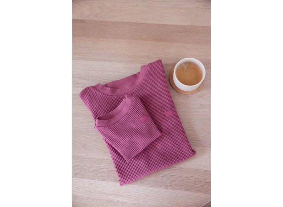 Wafelpyjama - Family Limited Edition - Berry