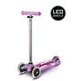 Maxi Micro step Deluxe Glow LED Plus - Lumineus Paars