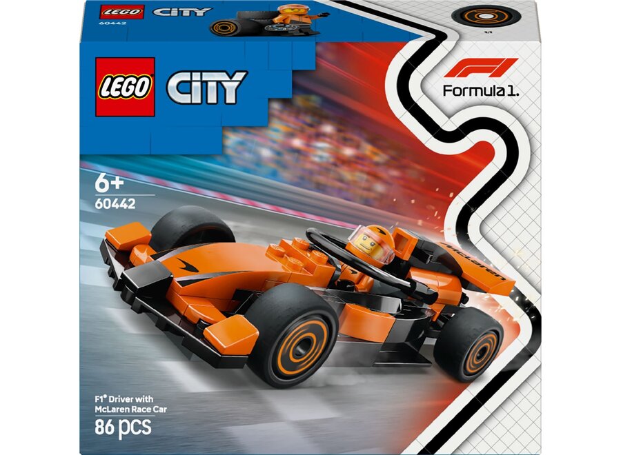 Lego - F1® coureur met McLaren racewagen