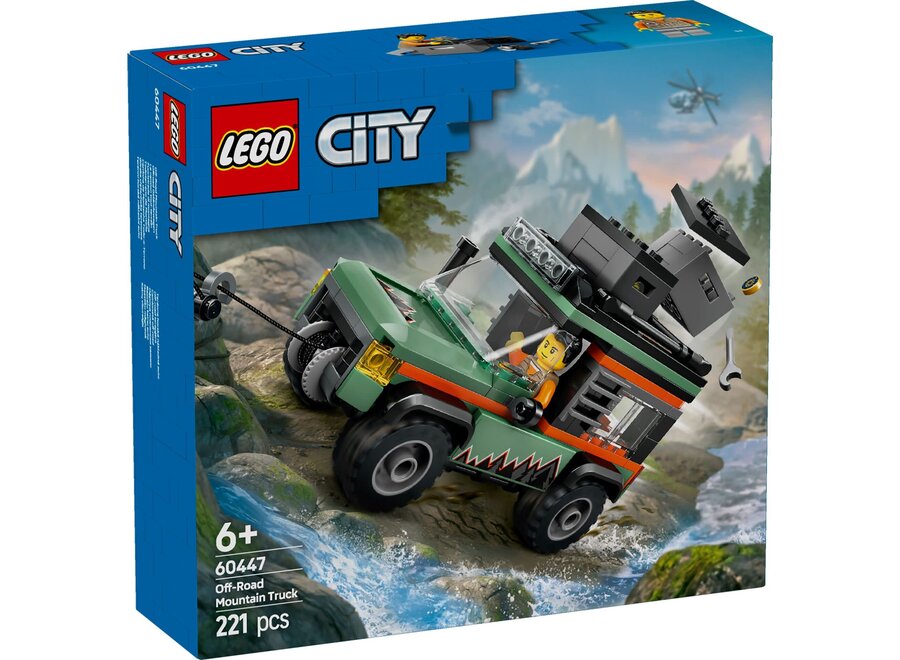 Lego - 4x4 terreinwagen voor in de bergen