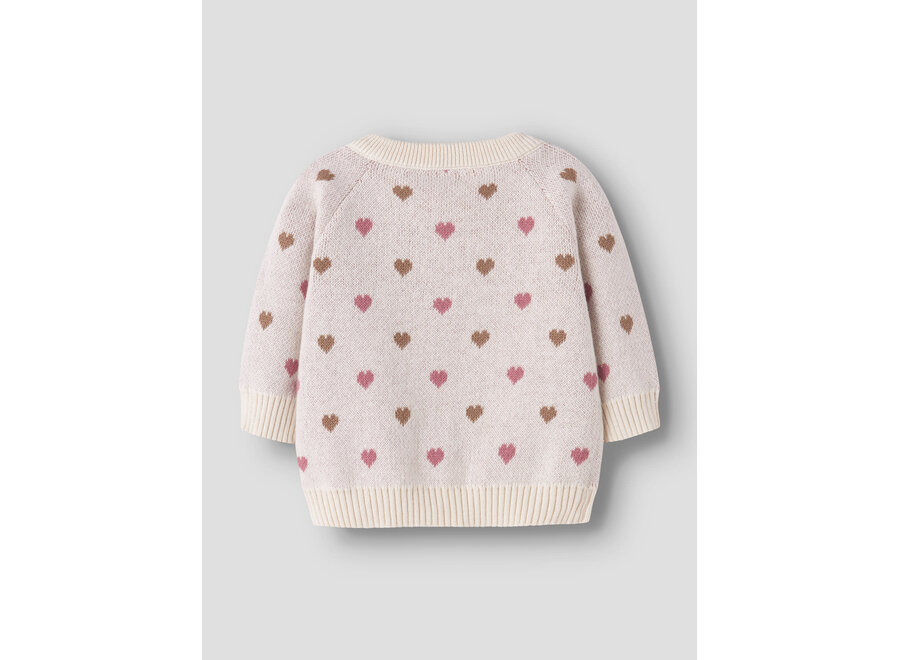 Vest Saran heart - Sepia tint