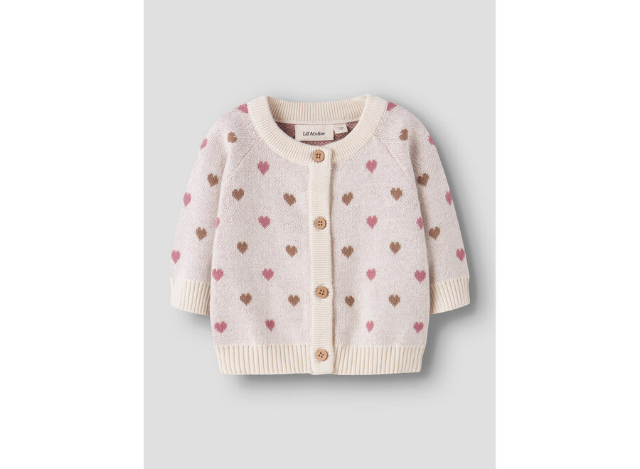 Vest Saran heart - Sepia tint