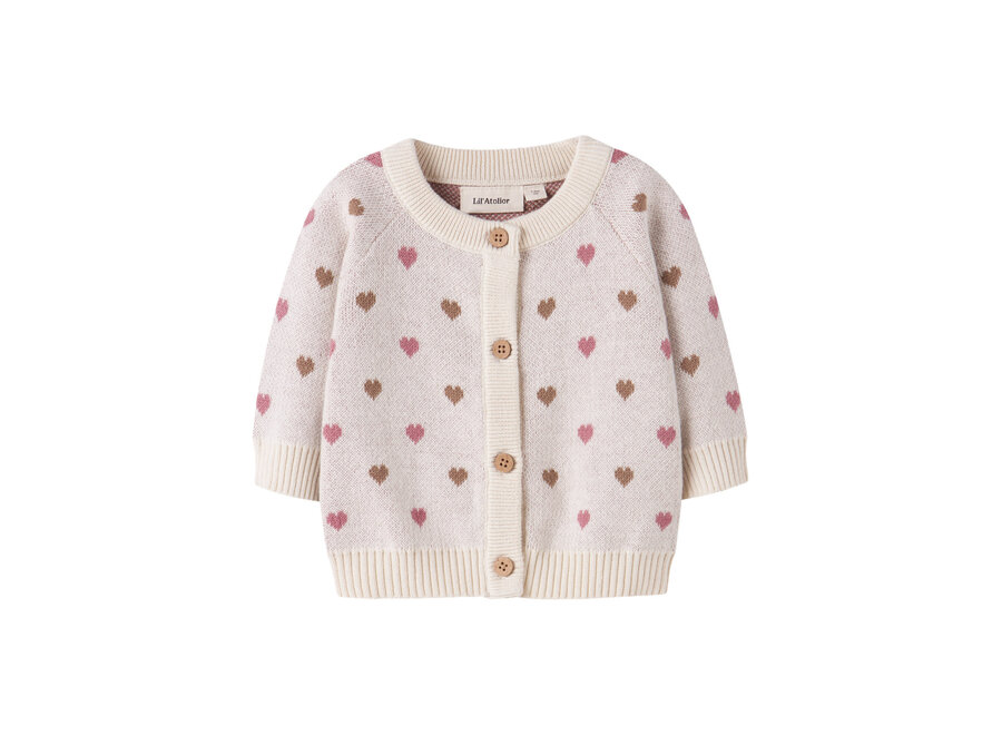 Vest Saran heart - Sepia tint