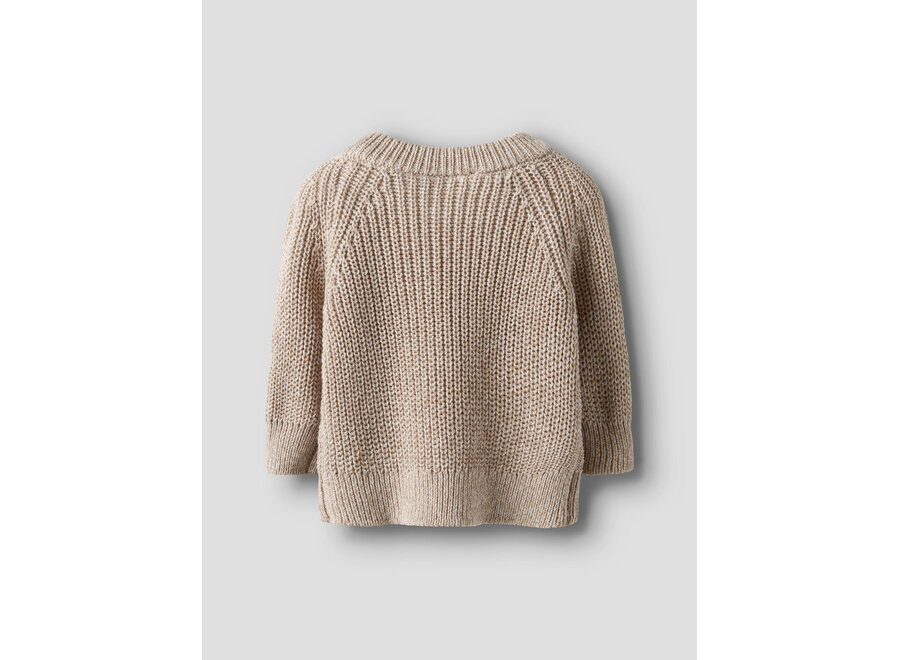 Trui knit Rokko - Oxford tan