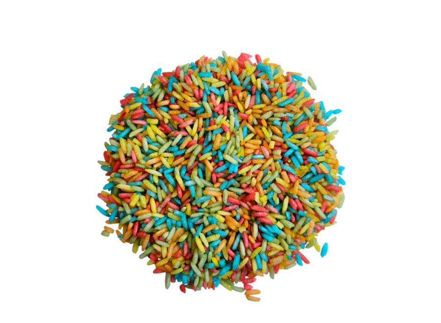 Grenn speelrijst regenboog mix 500 gram