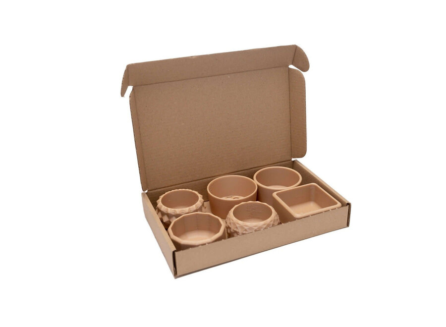 Grenn mini speelbakje set van 6