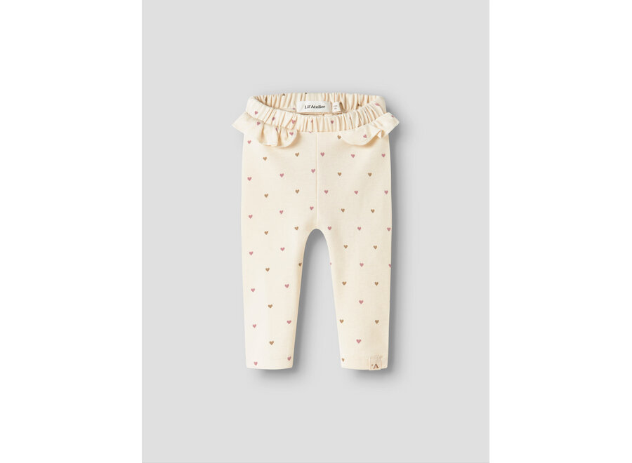Legging Lalo heart turtledove