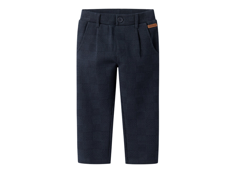 Broek Robino Navy blazer Check