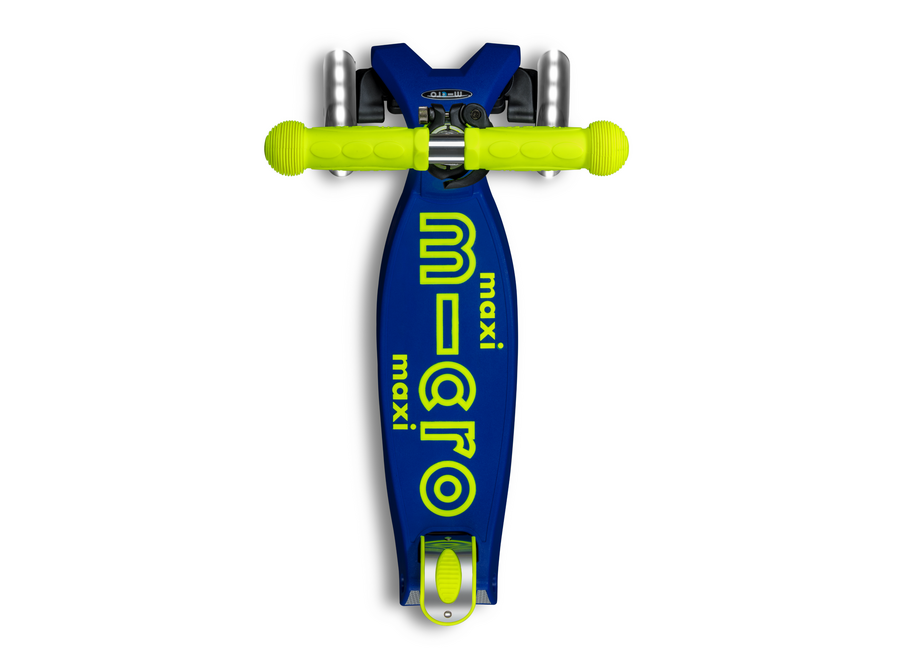 Maxi Micro step Deluxe LED blauw geel neon