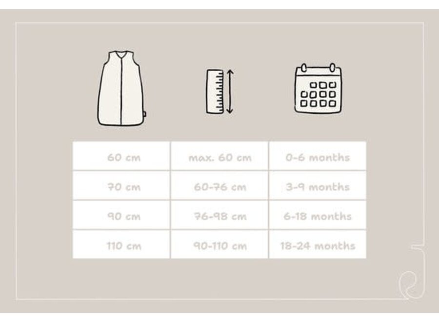 Slaapzak met afritsbare mouw 110cm Flower Fairies