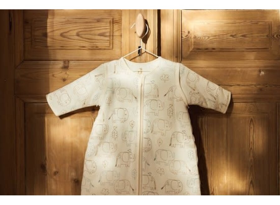 Slaapzak met afritsbare mouw 90cm Elephant Tales