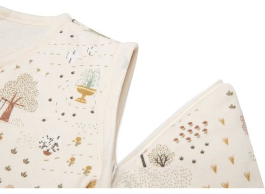 Slaapzak met afritsbare mouw 70cm Tiny Park