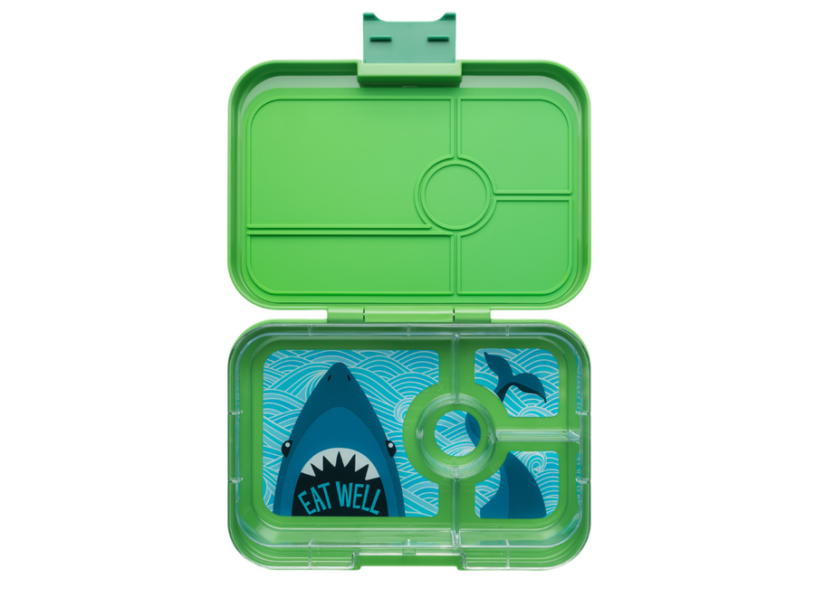 TAPAS XL Jurassic Green / Shark tray 4 vakken