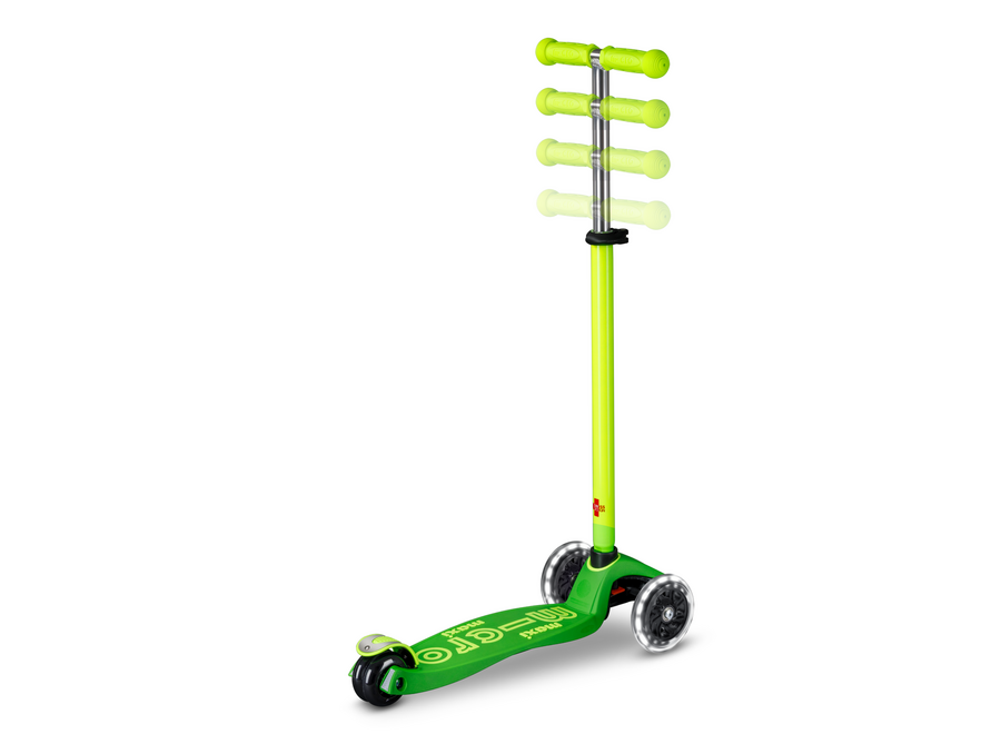 Maxi Micro Deluxe LED groen/geel neon