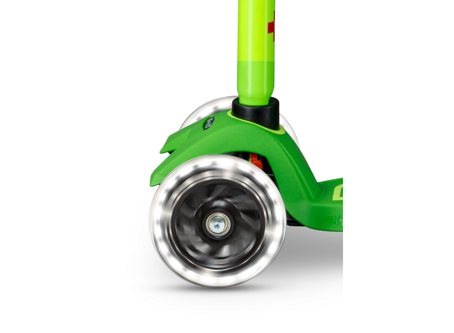 Maxi Micro Deluxe LED groen/geel neon
