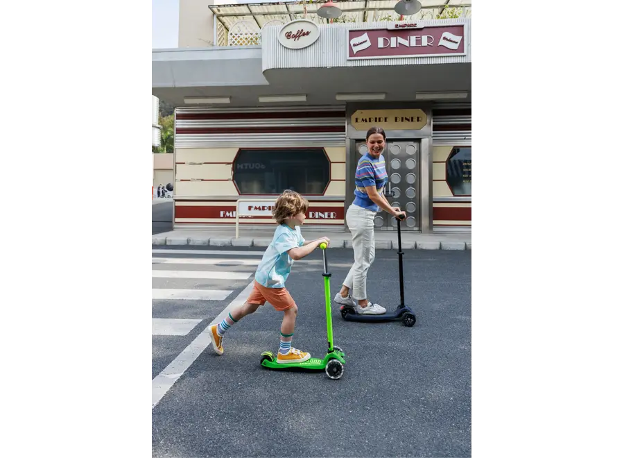 Maxi Micro Deluxe LED groen/geel neon