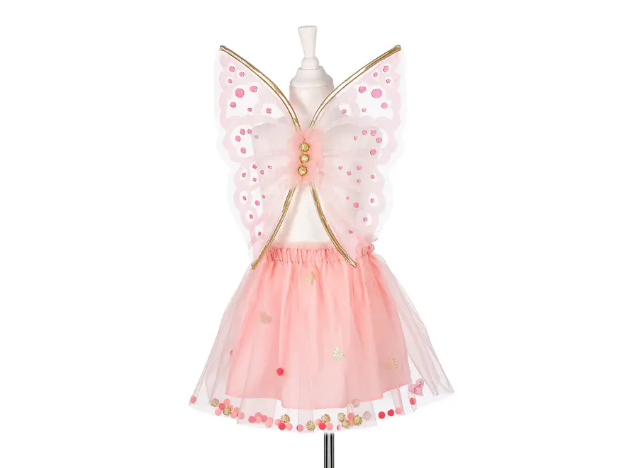 Elody rok + vleugels, roze, verstelbaar