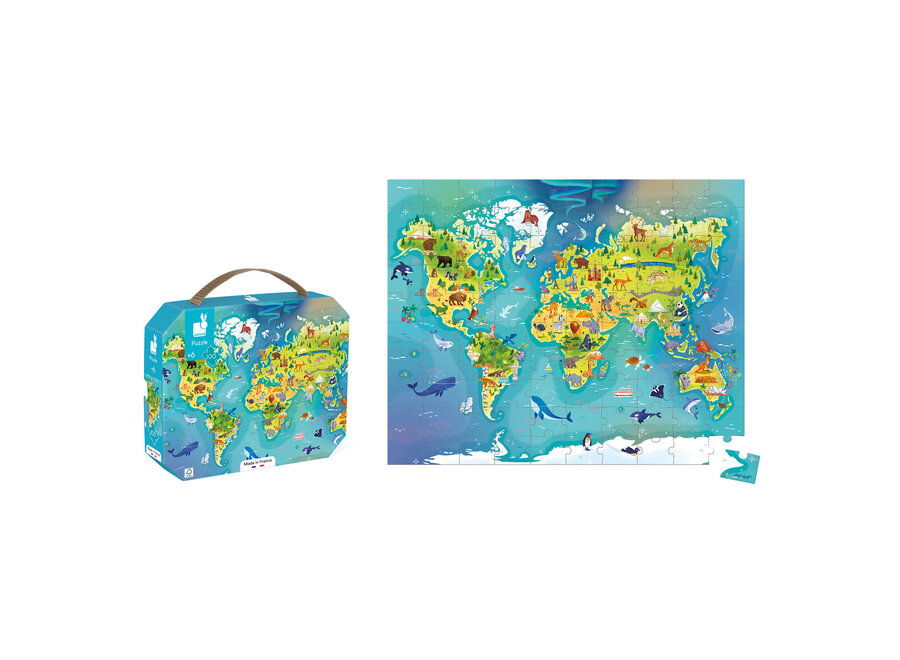 Puzzel - De wereld 100 st