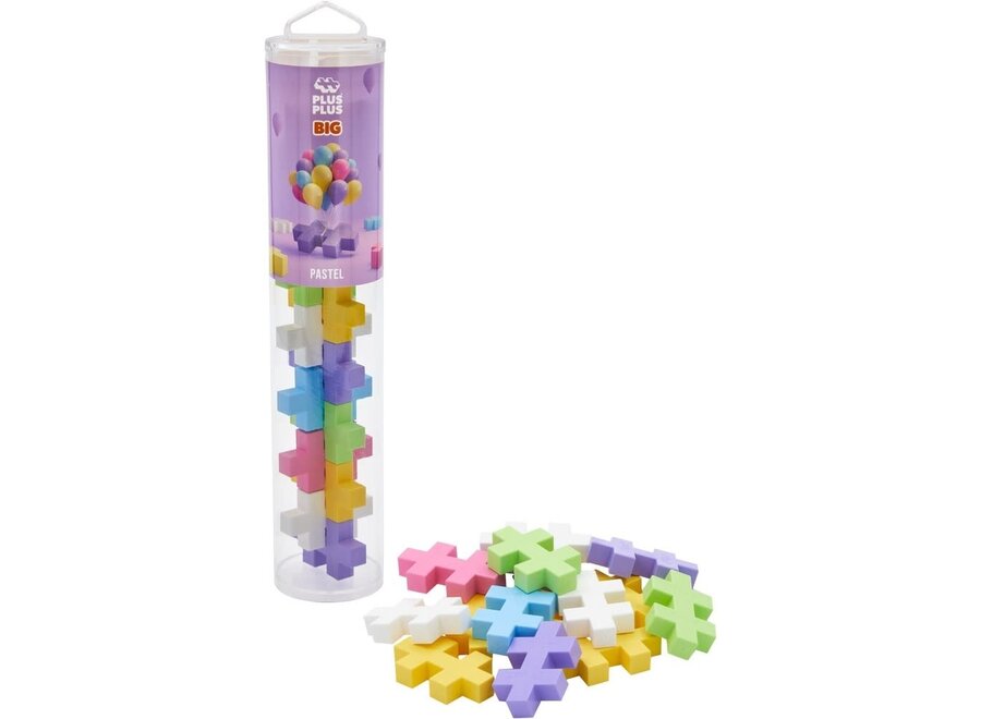 Tube pastel BIG Plus-Plus: 15 stuks