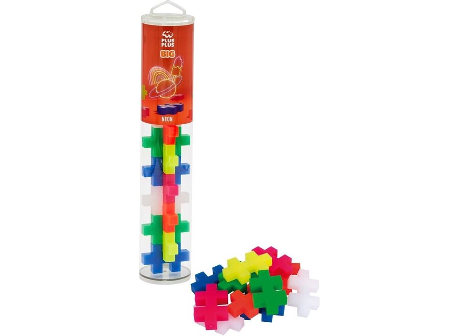 Tube neon BIG Plus-Plus: 15 stuks