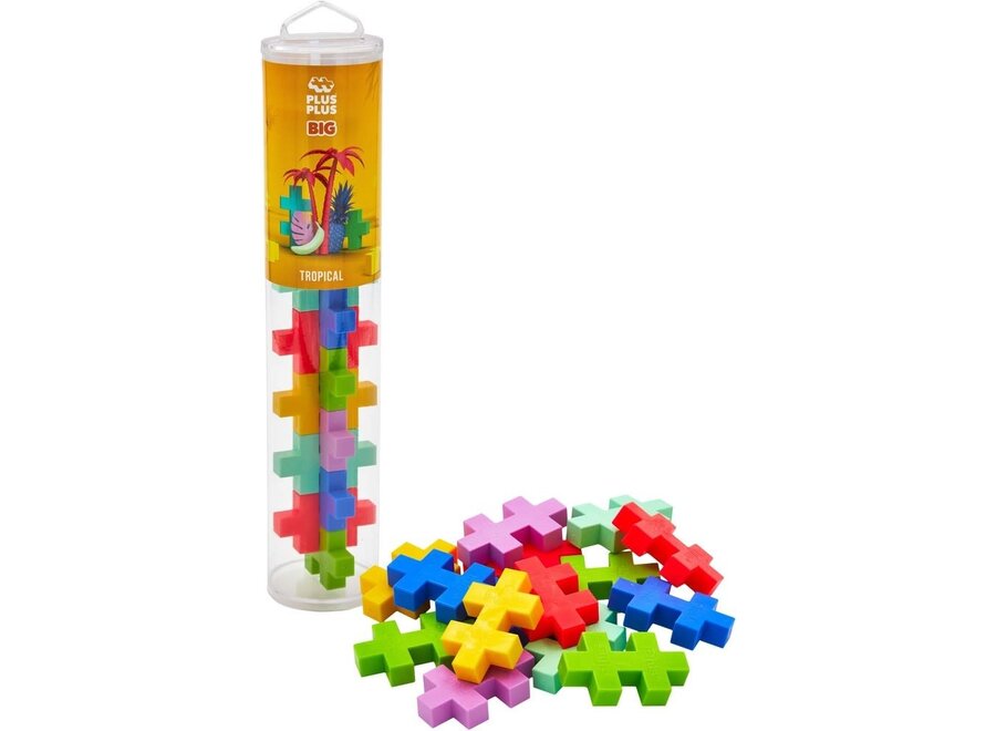 Tube tropical BIG Plus-Plus: 15 stuks