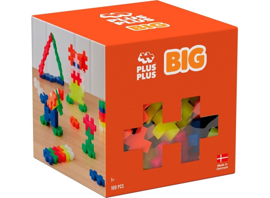 Neon BIG Plus-Plus: 100 stuks (3411)