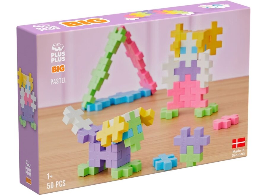 Pastel BIG Plus-Plus: 50 stuks