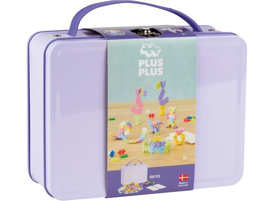 Reiskoffer pastel Plus-Plus: 600 stuks