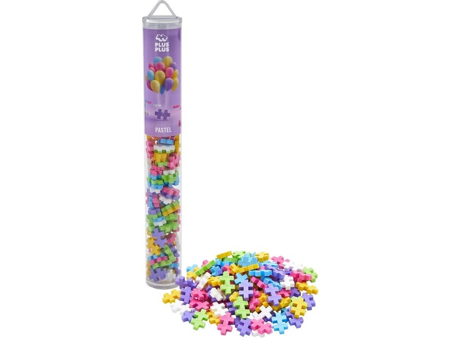 Tube pastel Plus-Plus: 100 stuks
