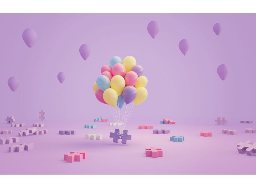 Tube pastel Plus-Plus: 100 stuks