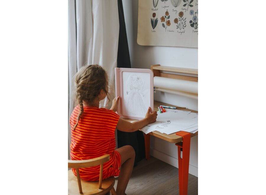 KIDYDRAW-PRO mobiele en lichtgevende tablet roze