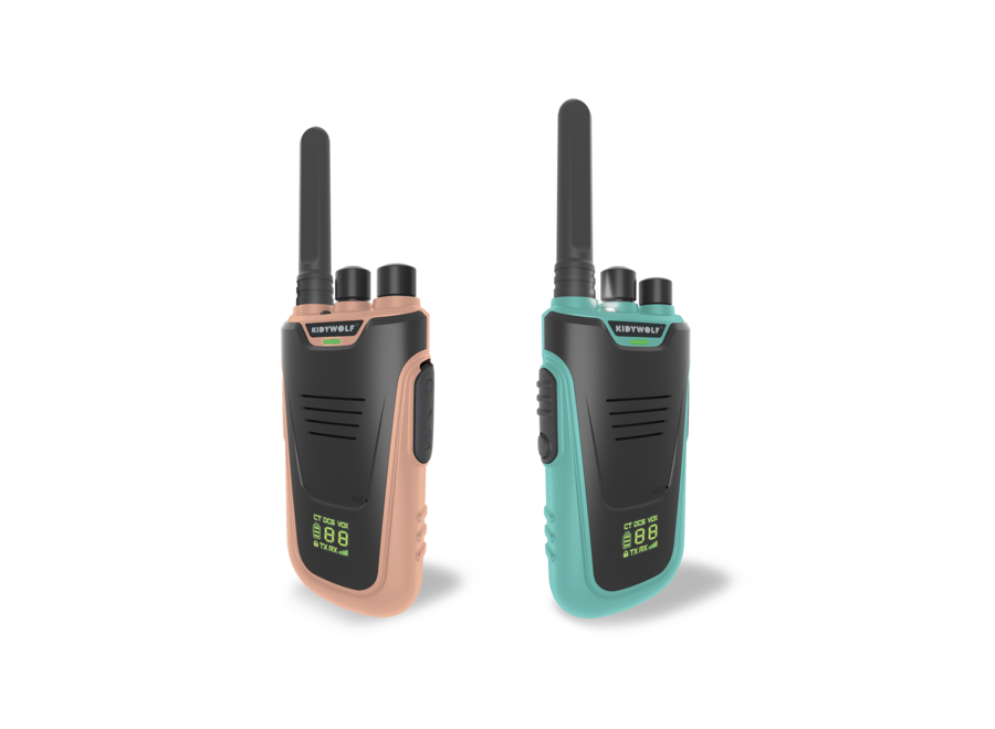 KIDYTALK Walkie talkies nude-cyaan