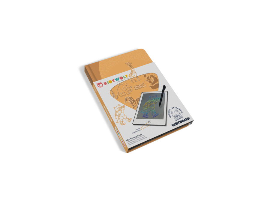 KIDYDRAW-MINI Tekenblok 30 Dieren