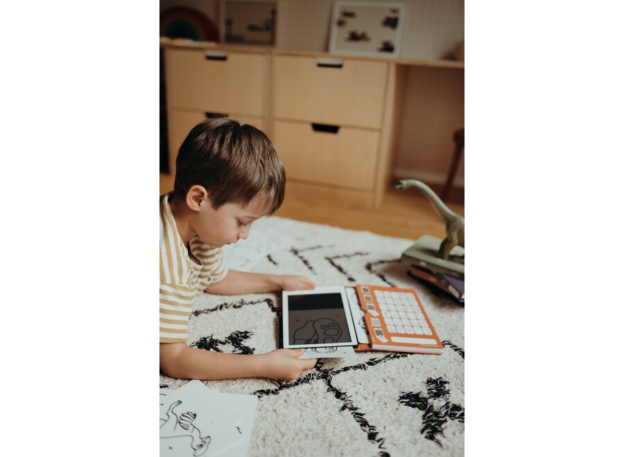 KIDYDRAW-MINI Tekenblok 30 Dinosaurussen