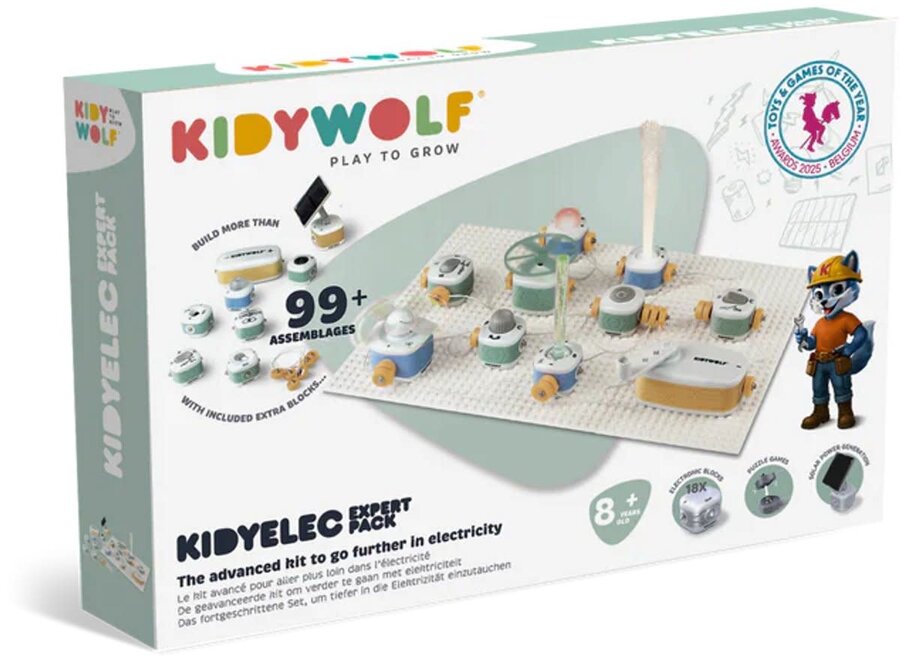 KIDYELEC-EXPERT Mijn eerste elektrische set 18 deliges